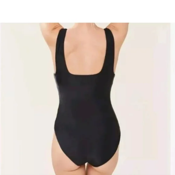 Andie Swim The Marbella One Piece Swimsuit In Black Size XS New - Picture 2 of 3